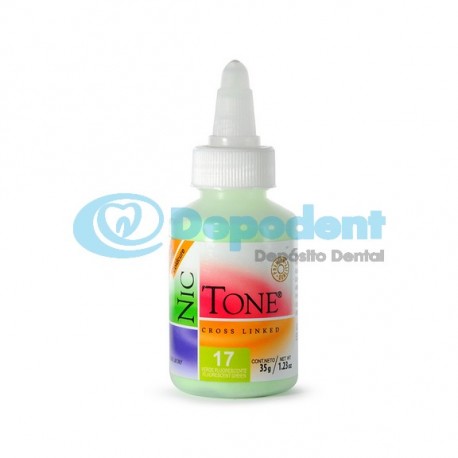 ACRILICO AUTOCURABLE ORTODONCIA COLOR 17 35 GR NIC TONE