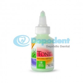 ACRILICO AUTOCURABLE ORTODONCIA COLOR 18 35 GR NIC TONE