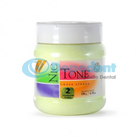 ACRILICO AUTOCURABLE ORTODONCIA COLOR 2 190 GR NIC TONE