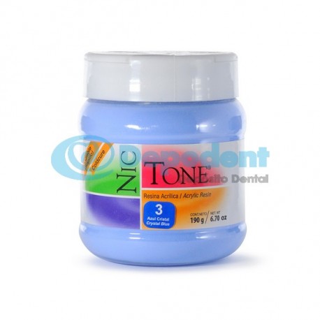 ACRILICO AUTOCURABLE ORTODONCIA COLOR 3 190 GR NIC TONE