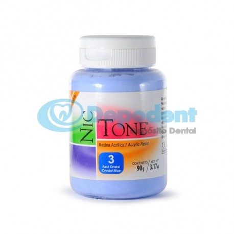 ACRILICO AUTOCURABLE ORTODONCIA COLOR 3 90 GR NIC TONE