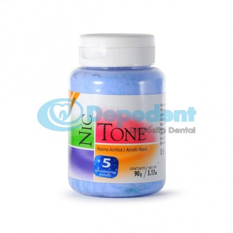 ACRILICO AUTOCURABLE ORTODONCIA COLOR 5 90 GR NIC TONE