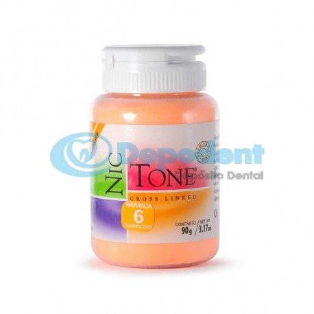 ACRILICO AUTOCURABLE ORTODONCIA COLOR 6 90 GR NIC TONE