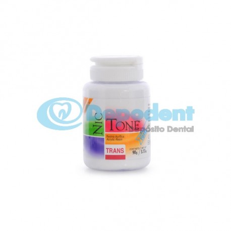 ACRILICO AUTOCURABLE TRANSPARENTE 90 GR NIC TONE