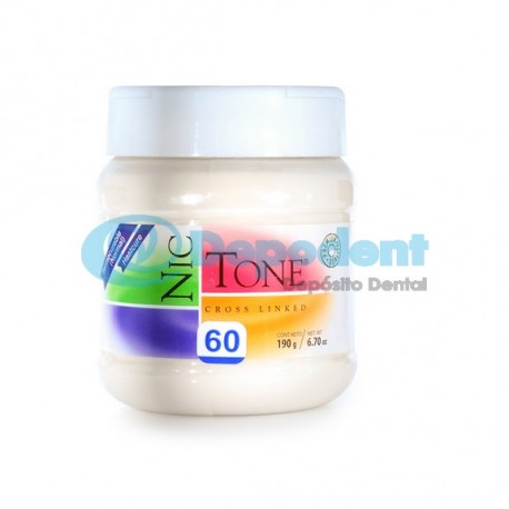 ACRILICO TERMOCURABLE COLOR 60 190 GR NIC TONE