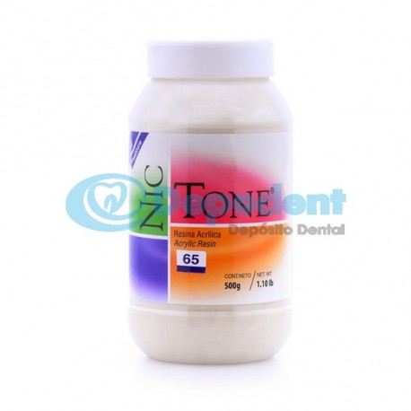 ACRILICO TERMOCURABLE COLOR 65 500 GR NIC TONE