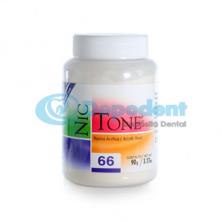 ACRILICO TERMOCURABLE COLOR 65 90 GR NIC TONE