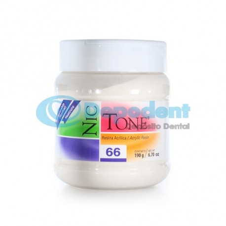 ACRILICO TERMOCURABLE COLOR 66 190 GR NIC TONE