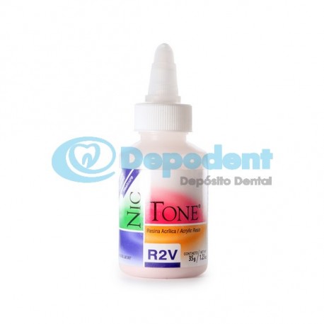 ACRILICO TERMOCURABLE COLOR R2V 35 GR NIC TONE