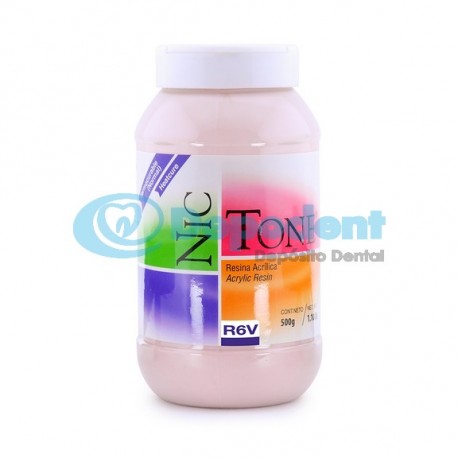 ACRILICO TERMOCURABLE COLOR R6V 500 GR NIC TONE